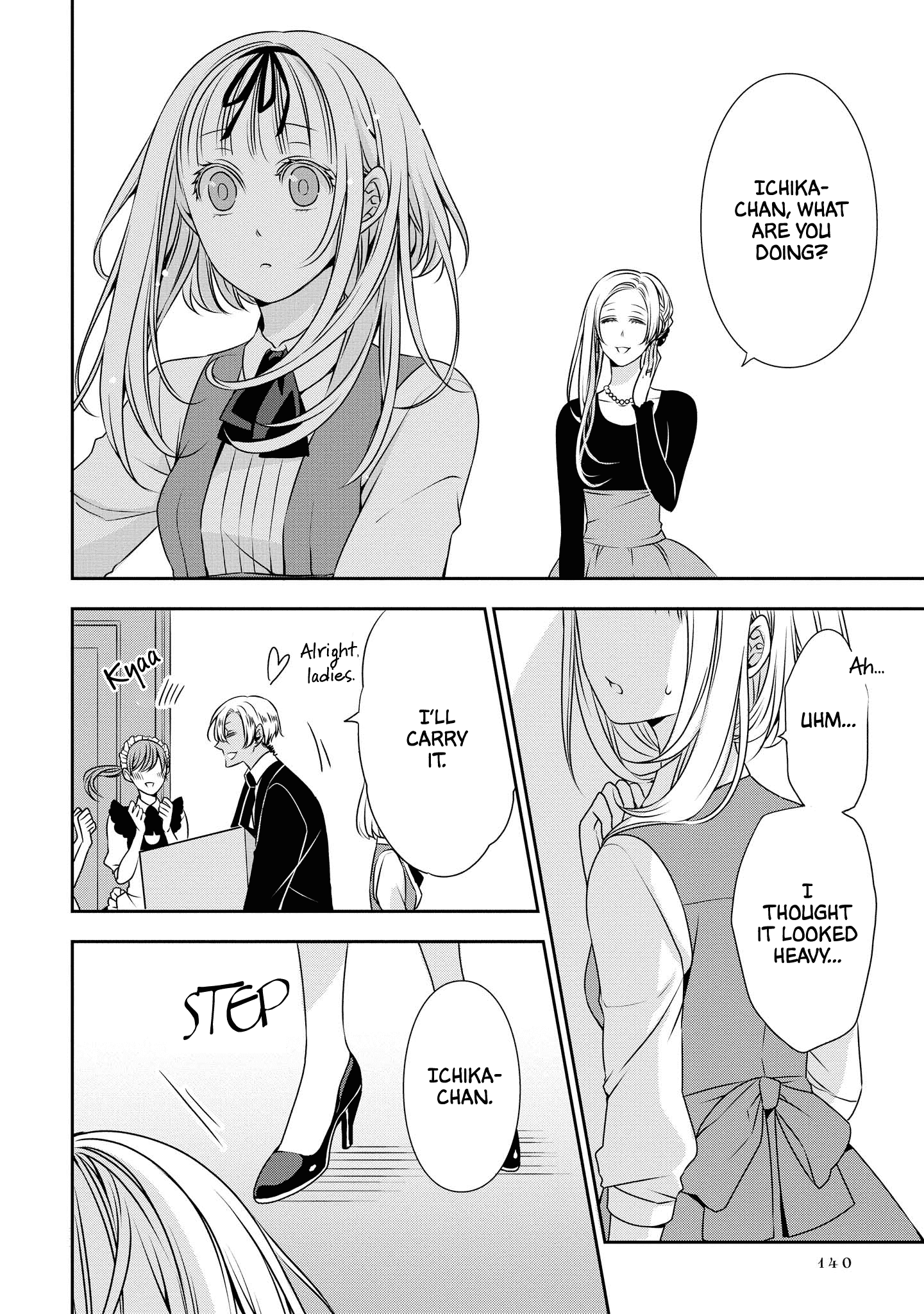 Ojou-sama ga Mamorasete Kurenai Chapter 9 8